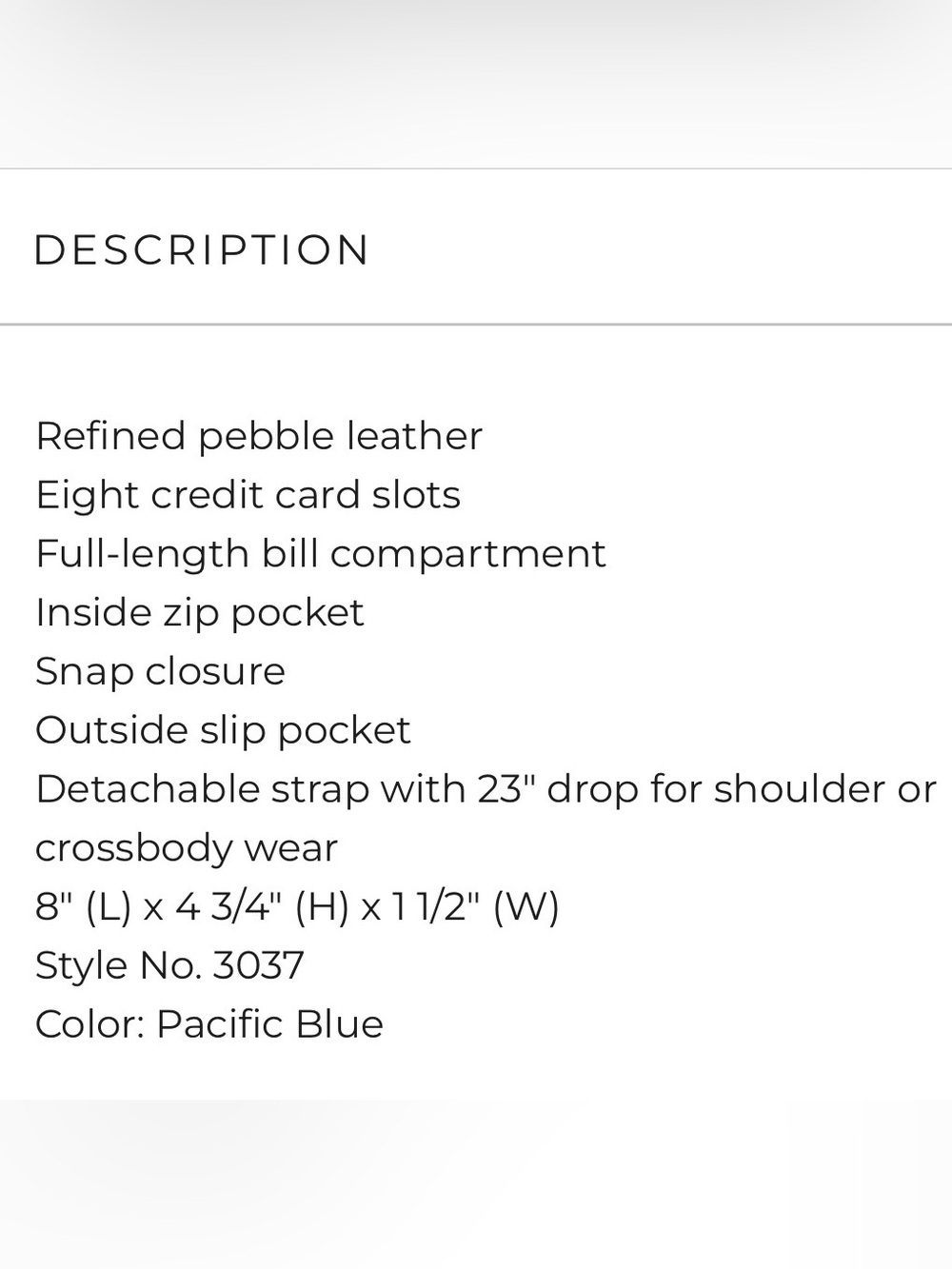 COACH Anna Foldover Crossbody - Picture 13 of 15